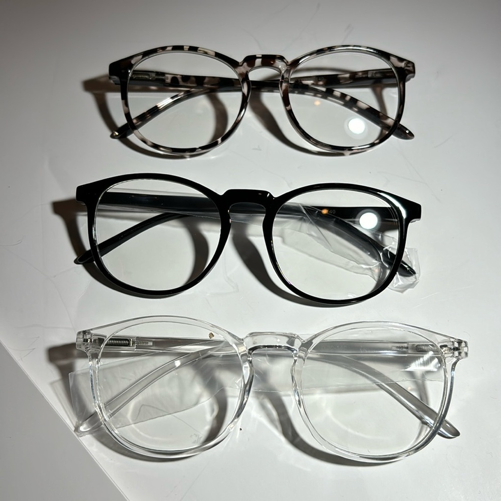 3 pack women’s eyeglasses Frames NWT